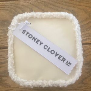 Stoney Clover Lane Sherpa Outlined Mini Pouch BRAND NEW